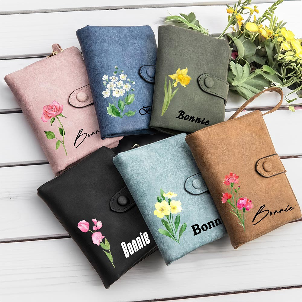 Personalized Leather Wallet