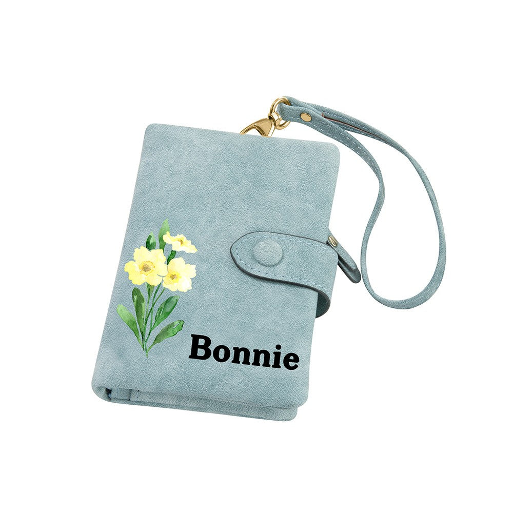 Personalized Leather Wallet