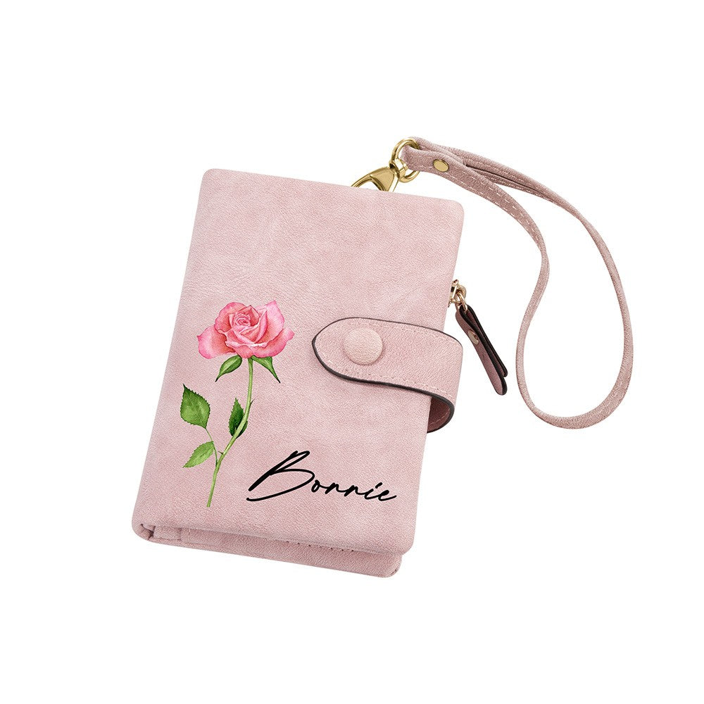 Personalized Leather Wallet