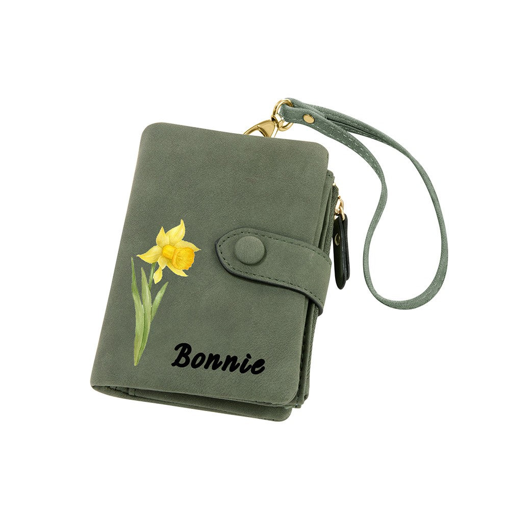 Personalized Leather Wallet